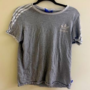 Grey Adidas shirt